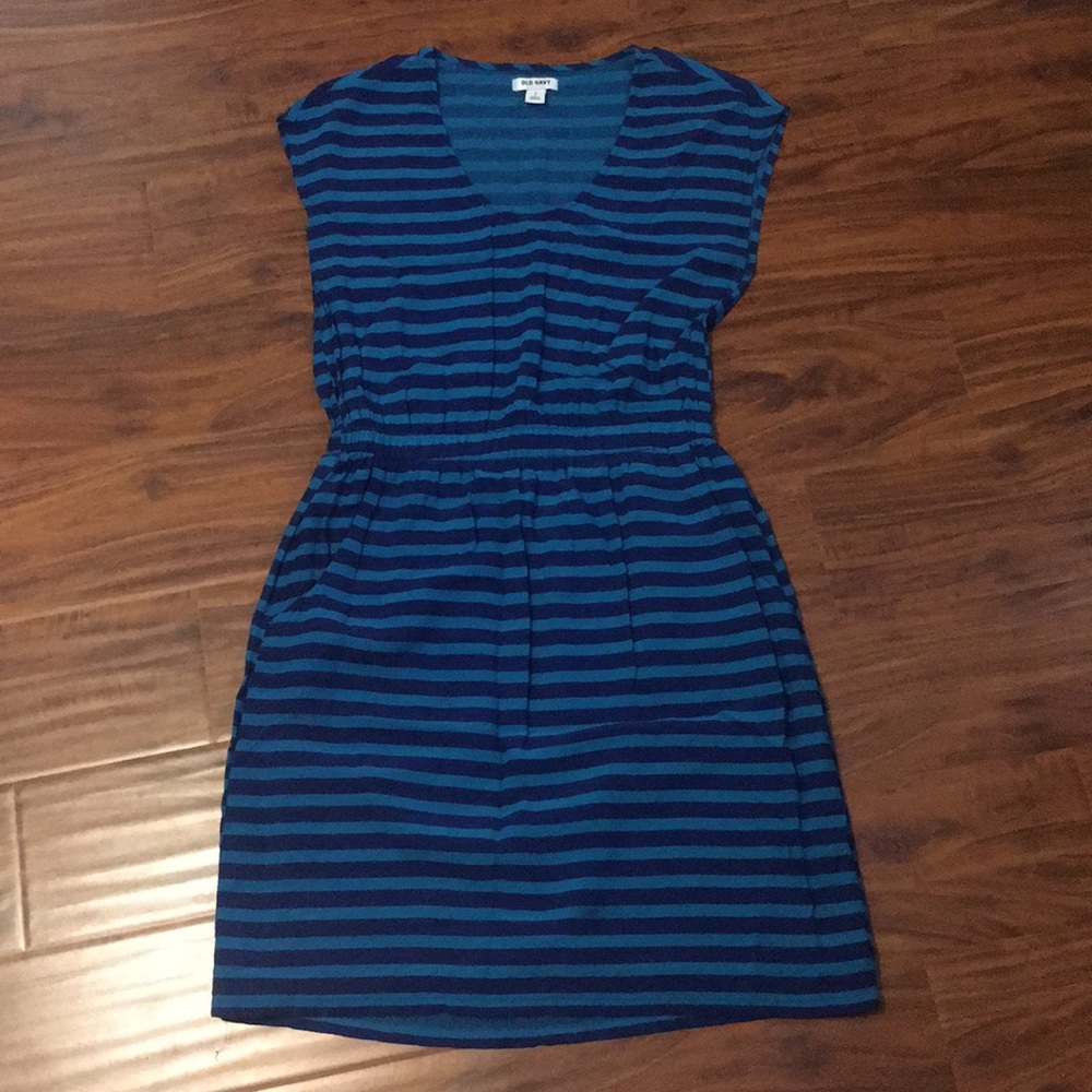 Striped Dress with Pockets